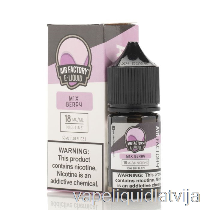 Mix Ogu - Gaisa Rūpnīcas Sāļi Eliquids - 30ml 18mg Vape šķidrums